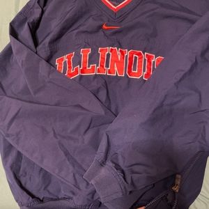 U of Illinois Crewneck Jacket